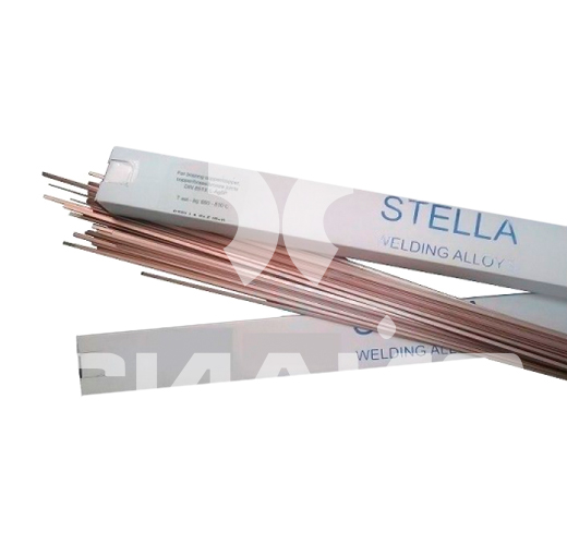 Припой Stella L-Ag5P 5% серебряный 2х2 мм пруток